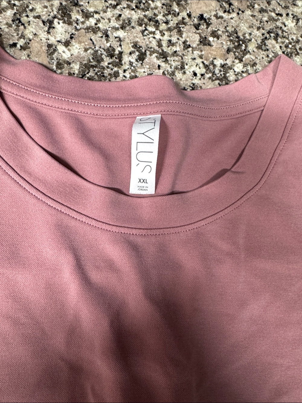 STYLUS Dusty Rose Sleeveless Tank